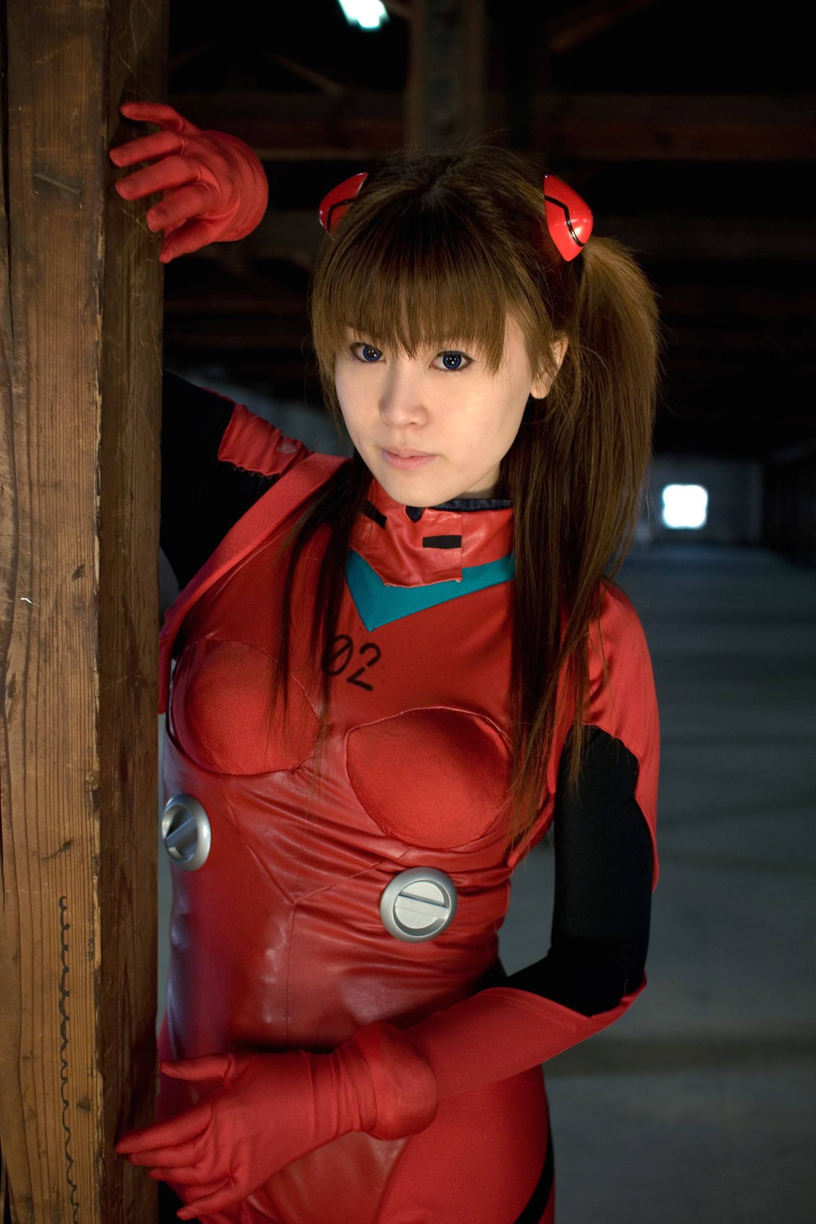 [Cosplay] 2013.03.28 Evangelion Sexy Asuka Cosplay